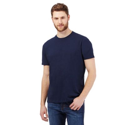 Maine New England Big and tall navy crew neck t-shirt